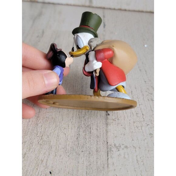 Disney Mickey's Christmas Carol Donald Duck Scrooge toy figure - Picture 7 of 8
